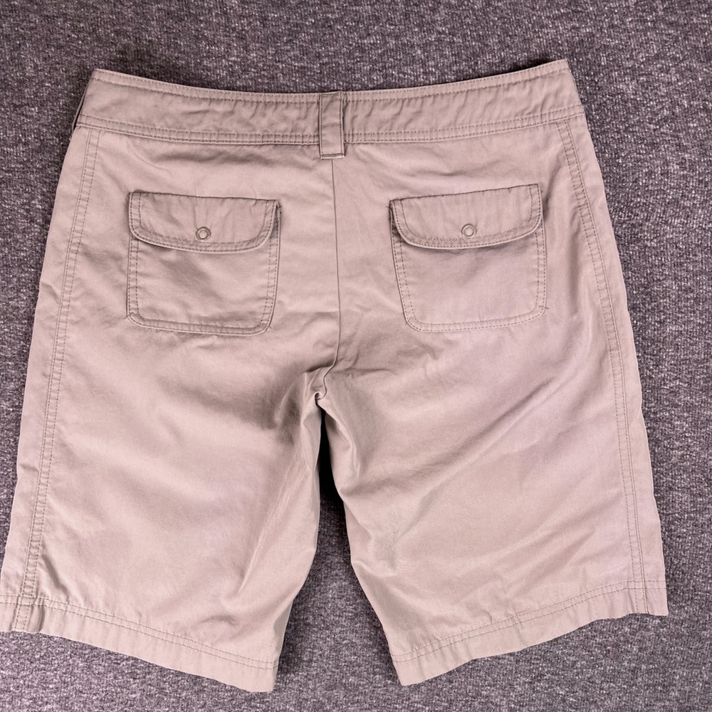 Nike Sportswear Womens Small Beige Khaki‎ Drawstring Golf Casual Chino Shorts - Picture 2 of 9